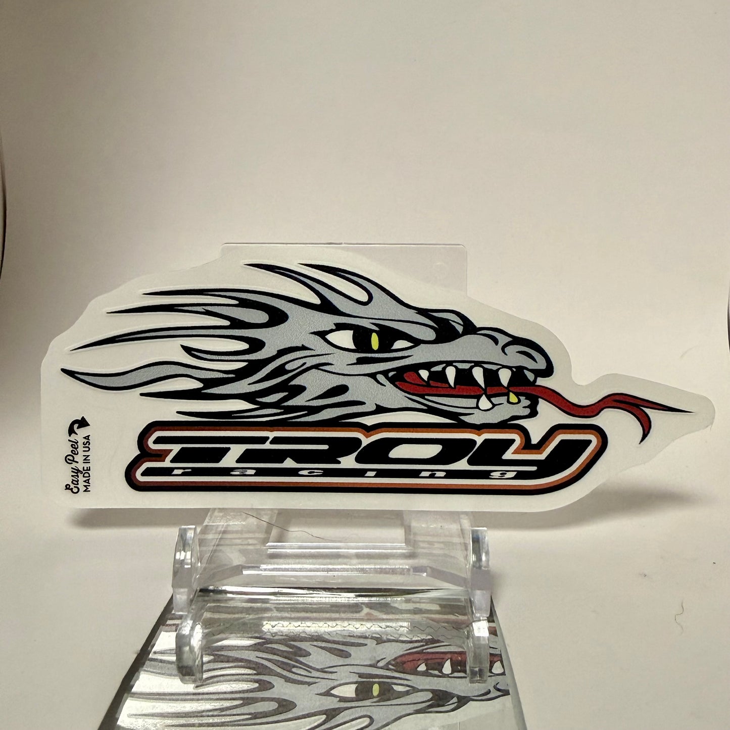 Troy Racing Dragon Sticker